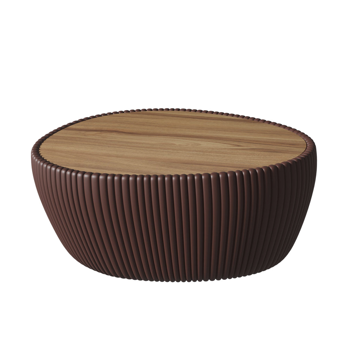 Goose Egg Shaped Coffee Table