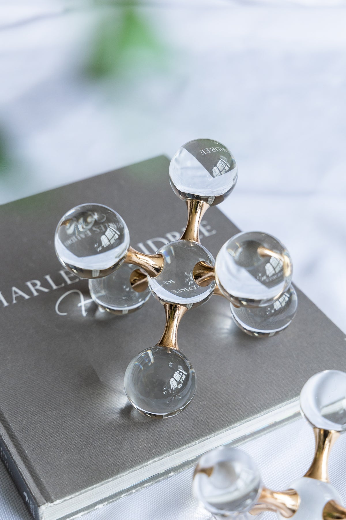Clear Glass Sculpture