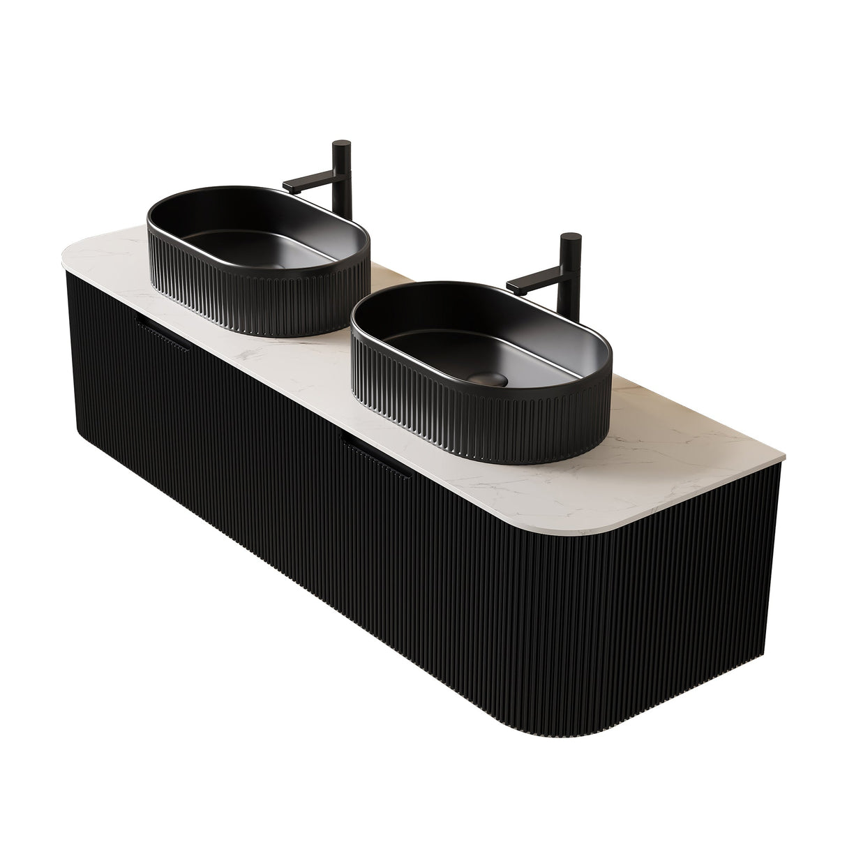 Dina 60" Bathroom Vanity & Sinks