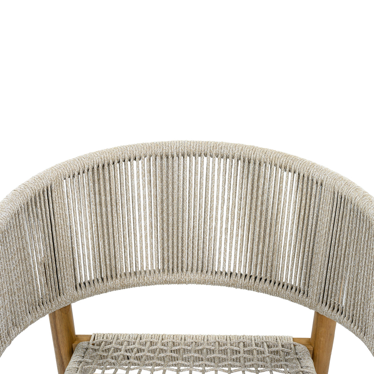 Outdoor Accent Chair Set for 2 Persons