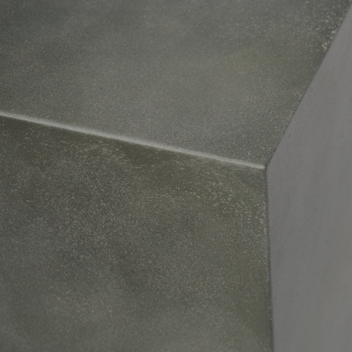 Modern Iron Square Fire Pit with Stone Gray Finish