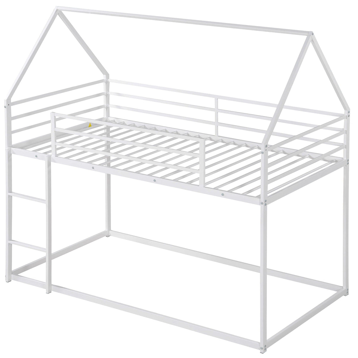 House Bunk Bed With Built In Ladder