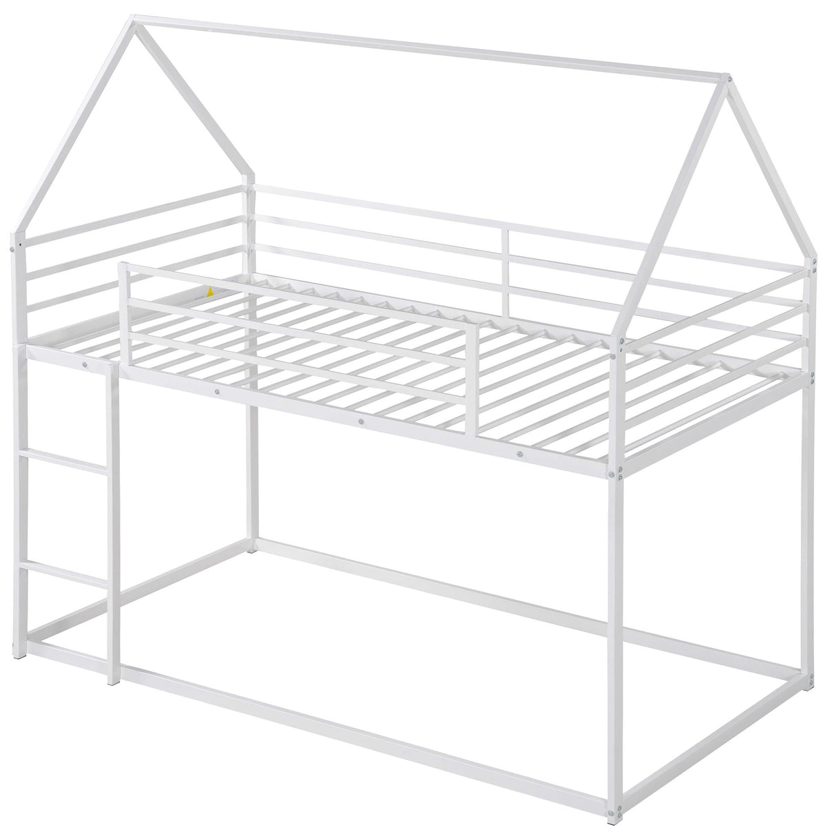 House Bunk Bed With Built In Ladder