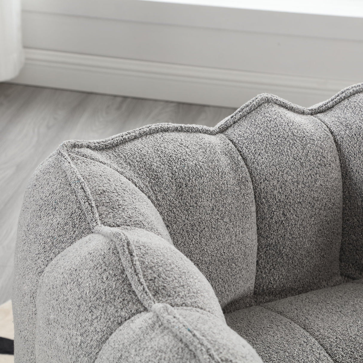 Soft Bean Bag Chair With High Resilient Foam