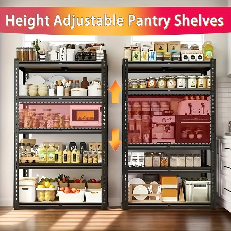 Heavy Duty Garage Shelving Unit Moktan Sabai 5 Tier Metal Storage Rack 2000lb