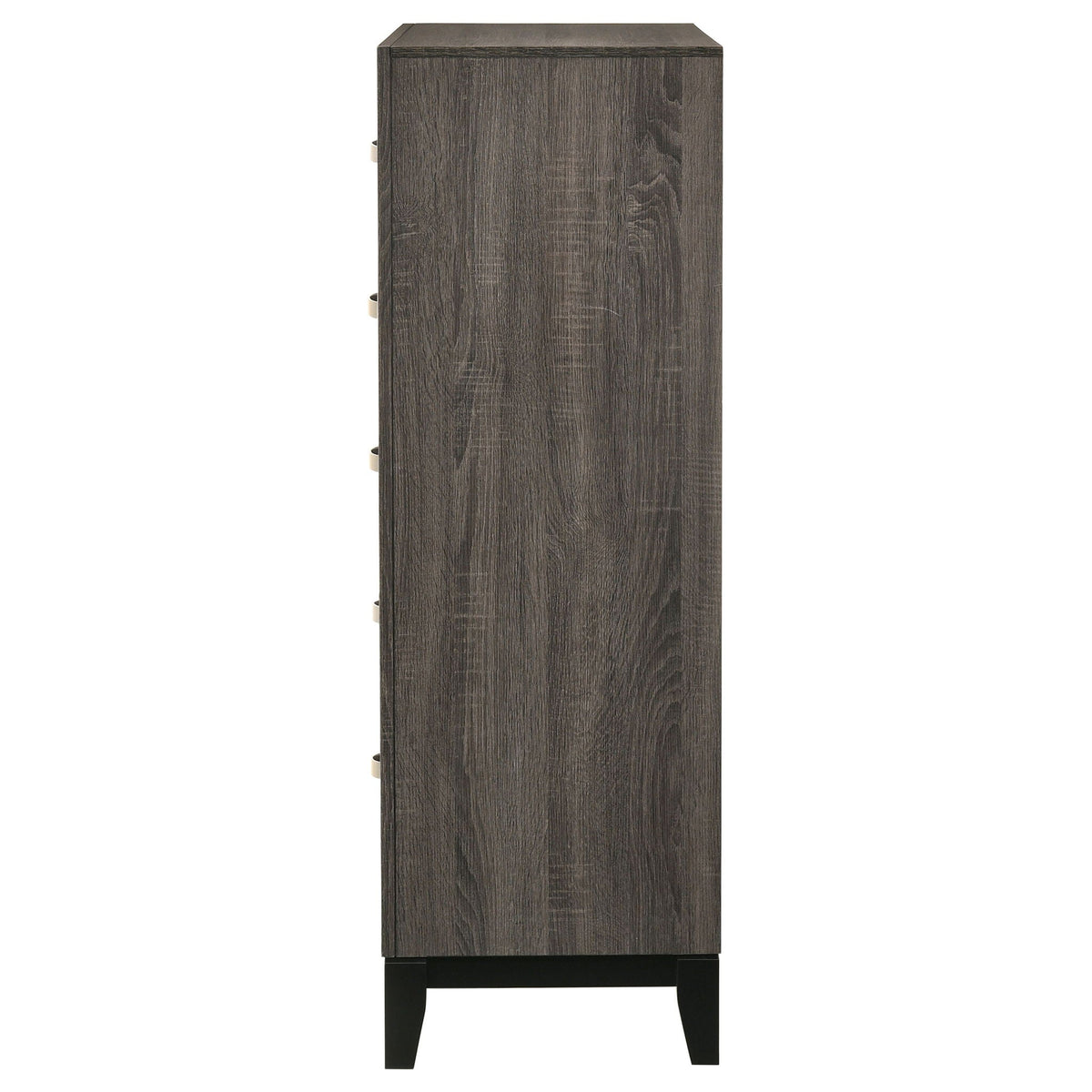 Gregory - 5 Drawer Chest - Smoke Gray