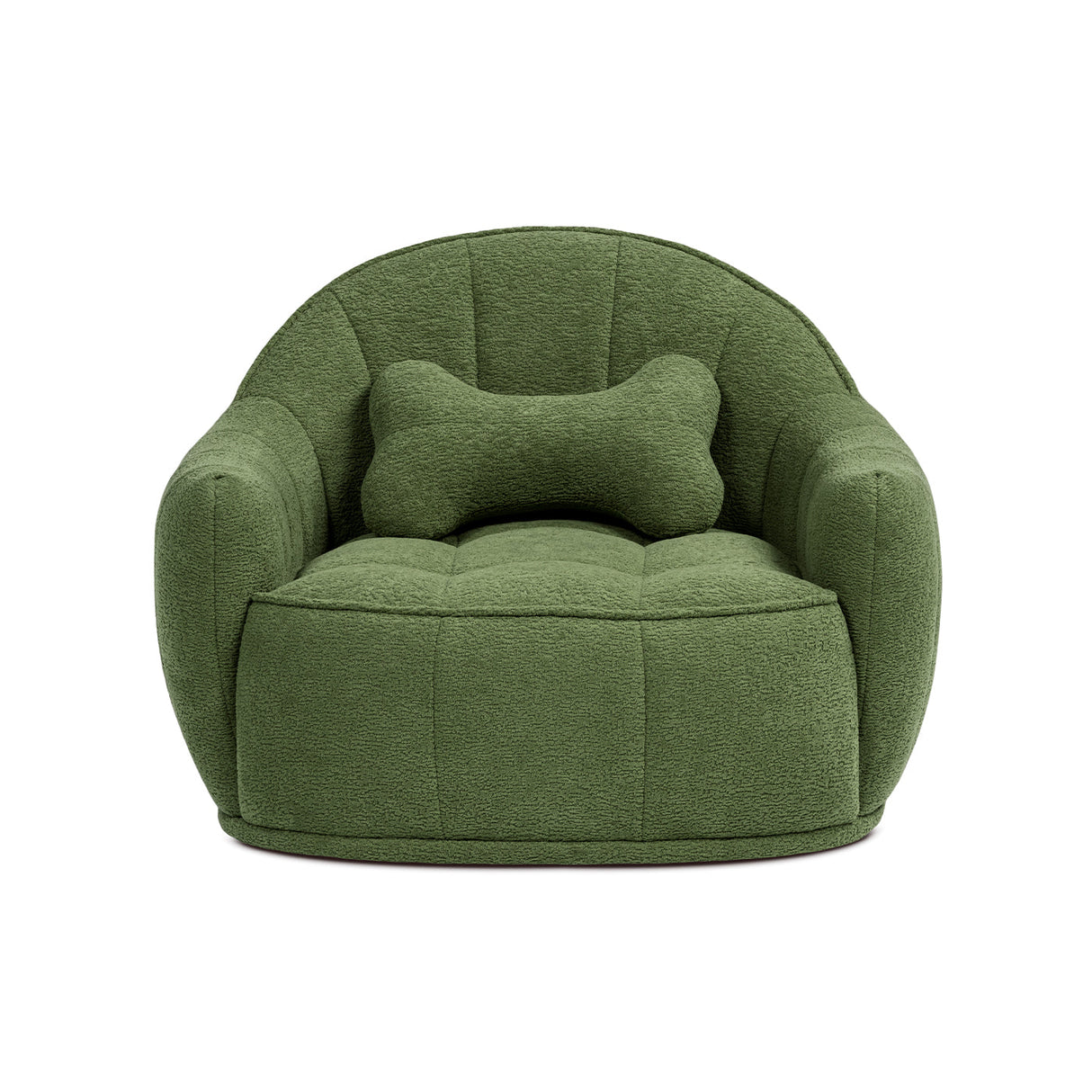 Louie 30.5" Dog Sofa Bed, Medium, Moss