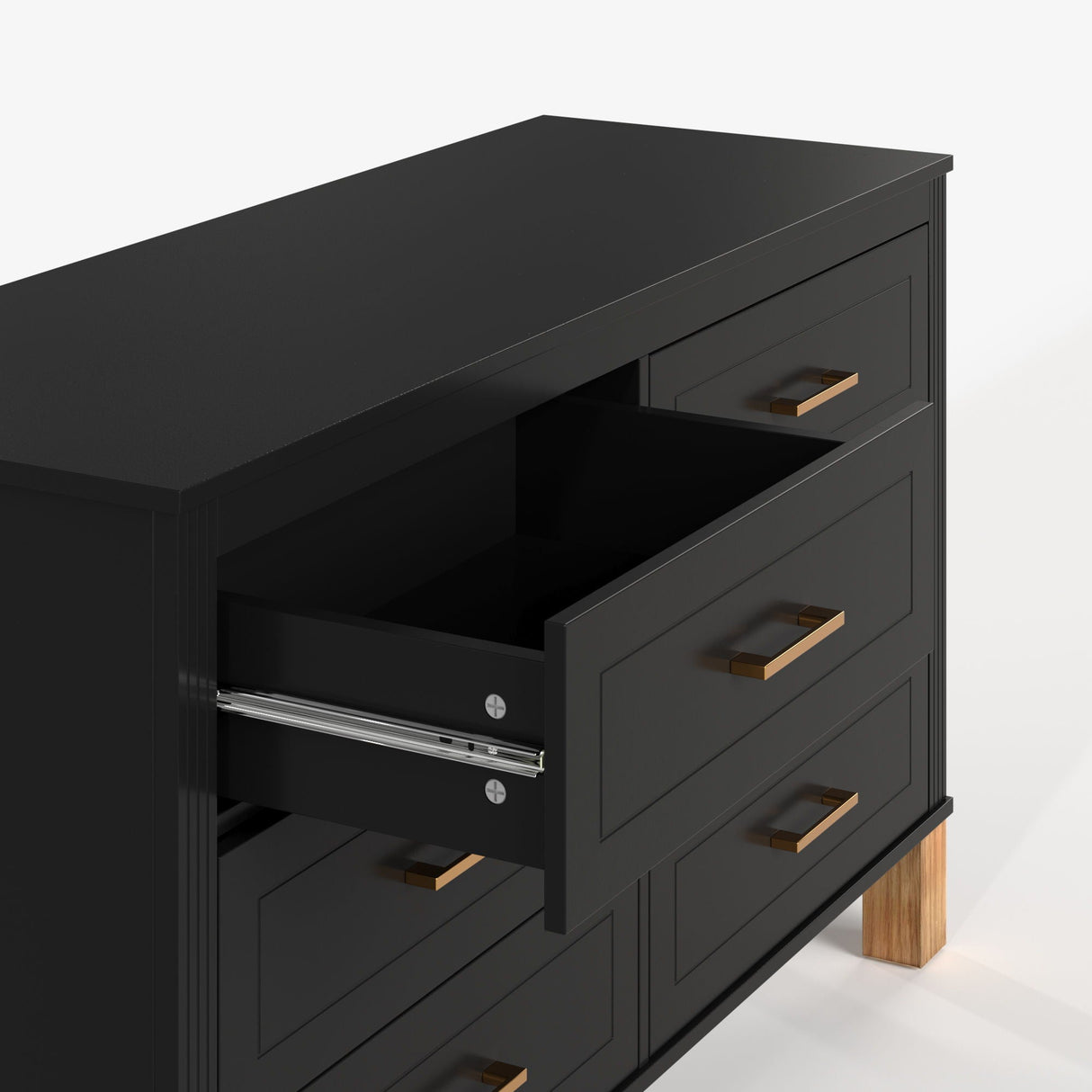 6 Drawer Double Dresser