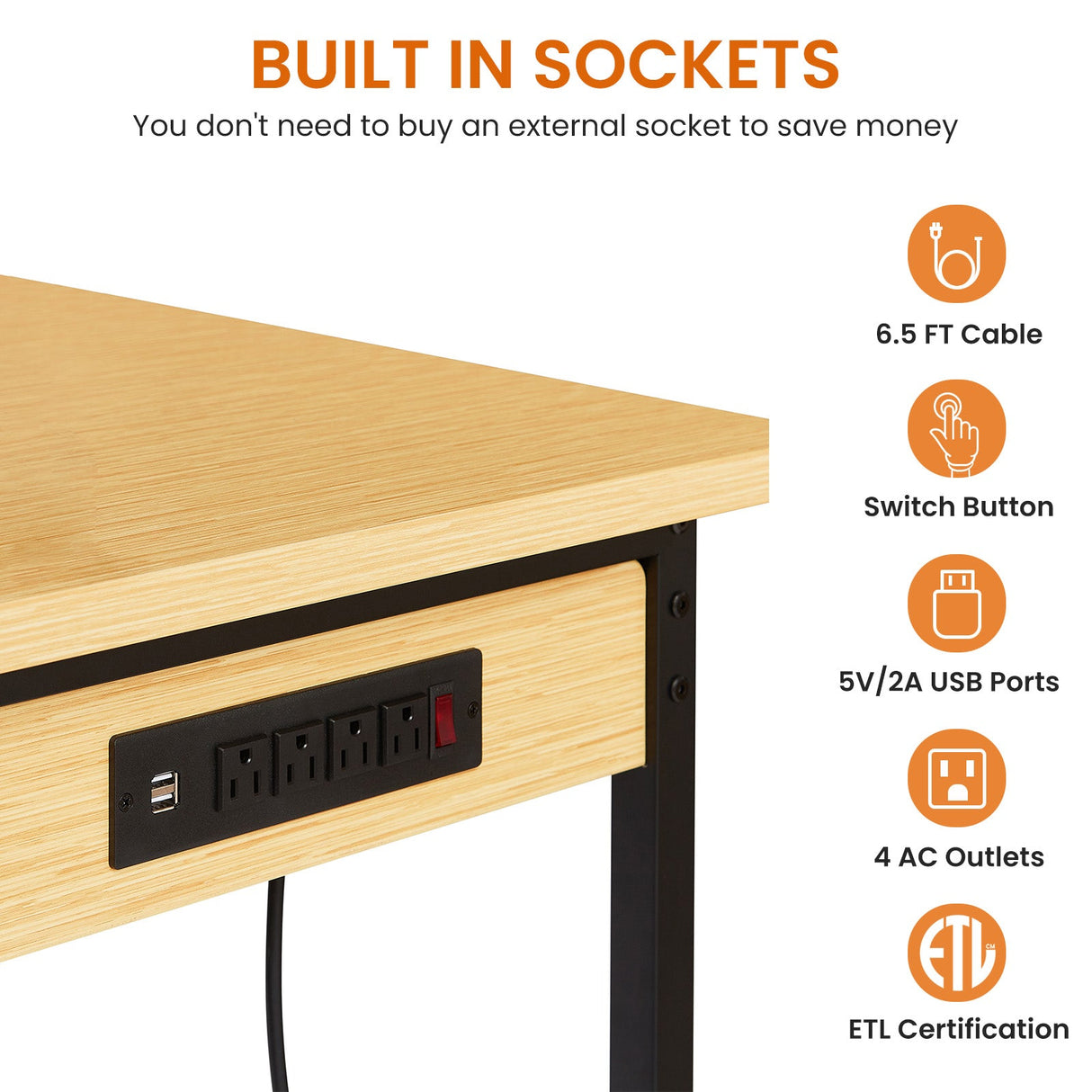 48" Adjustable Workbench with Pegboard