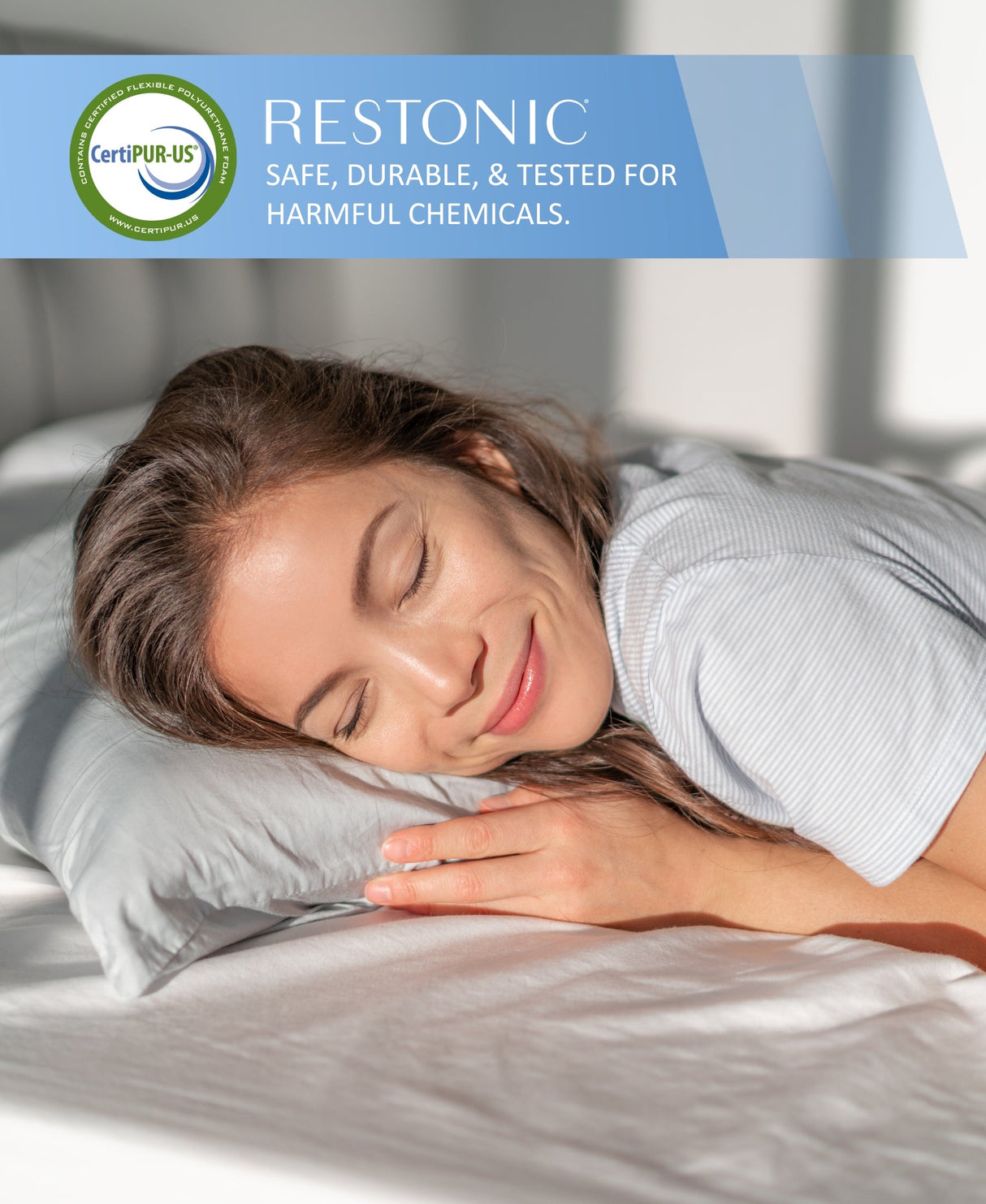 Restonic ComfortCare Hybrid Heartland Firm Mattress - Twin Extra Long