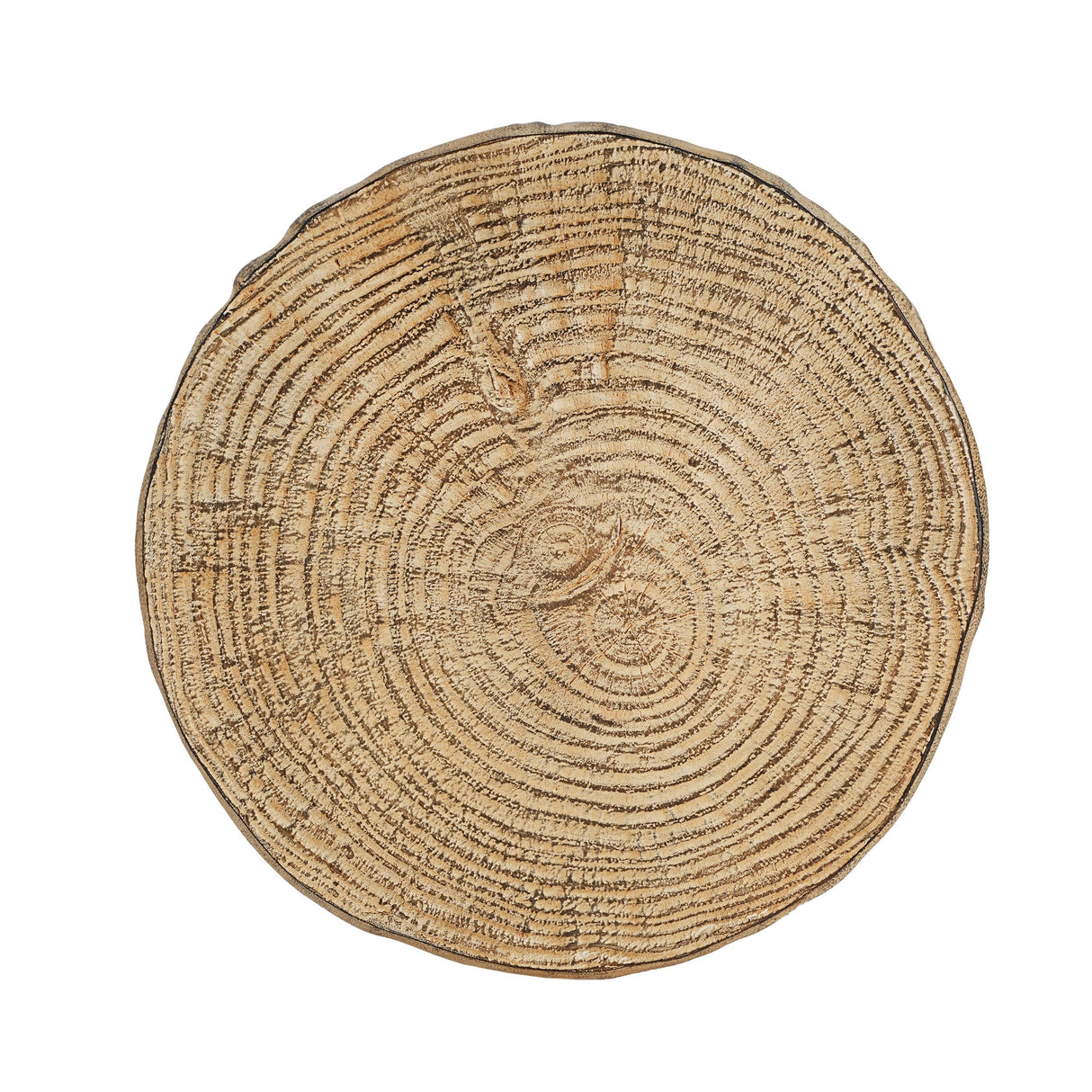 MGO Wood Grain Side Table - Natural