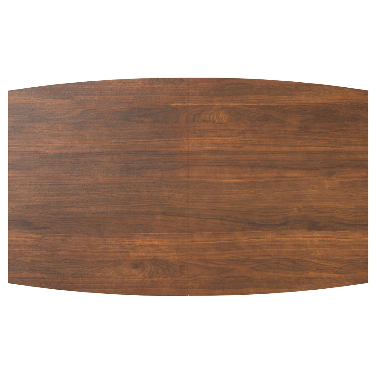 Rectangular Dining Table with Durable Solid Rubberwood Construction - Brown