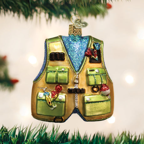 Fishing-Vest-Ornament-Christmas-Ornaments