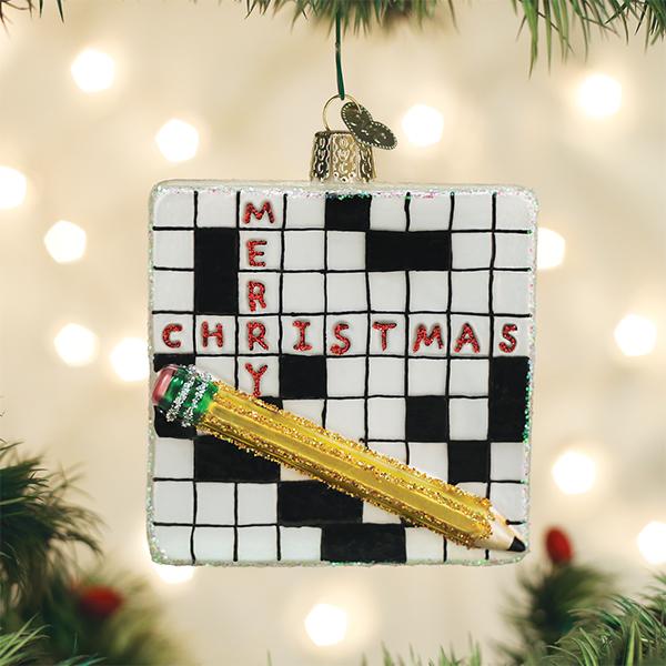 Crossword-Puzzle-Ornament-Christmas-Ornaments