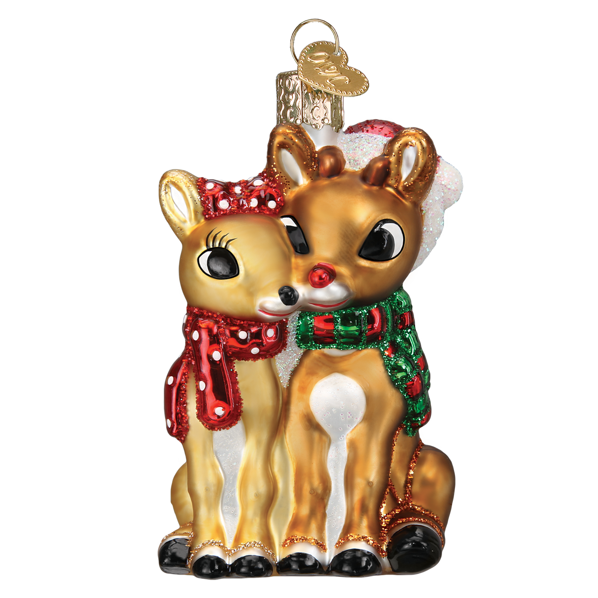 Rudolph And Clarice Ornament