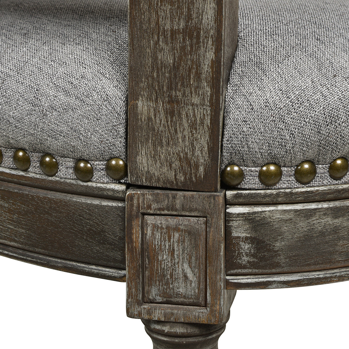 Triomphe Rattan Wicker High Back Armless Counter Bar Stool