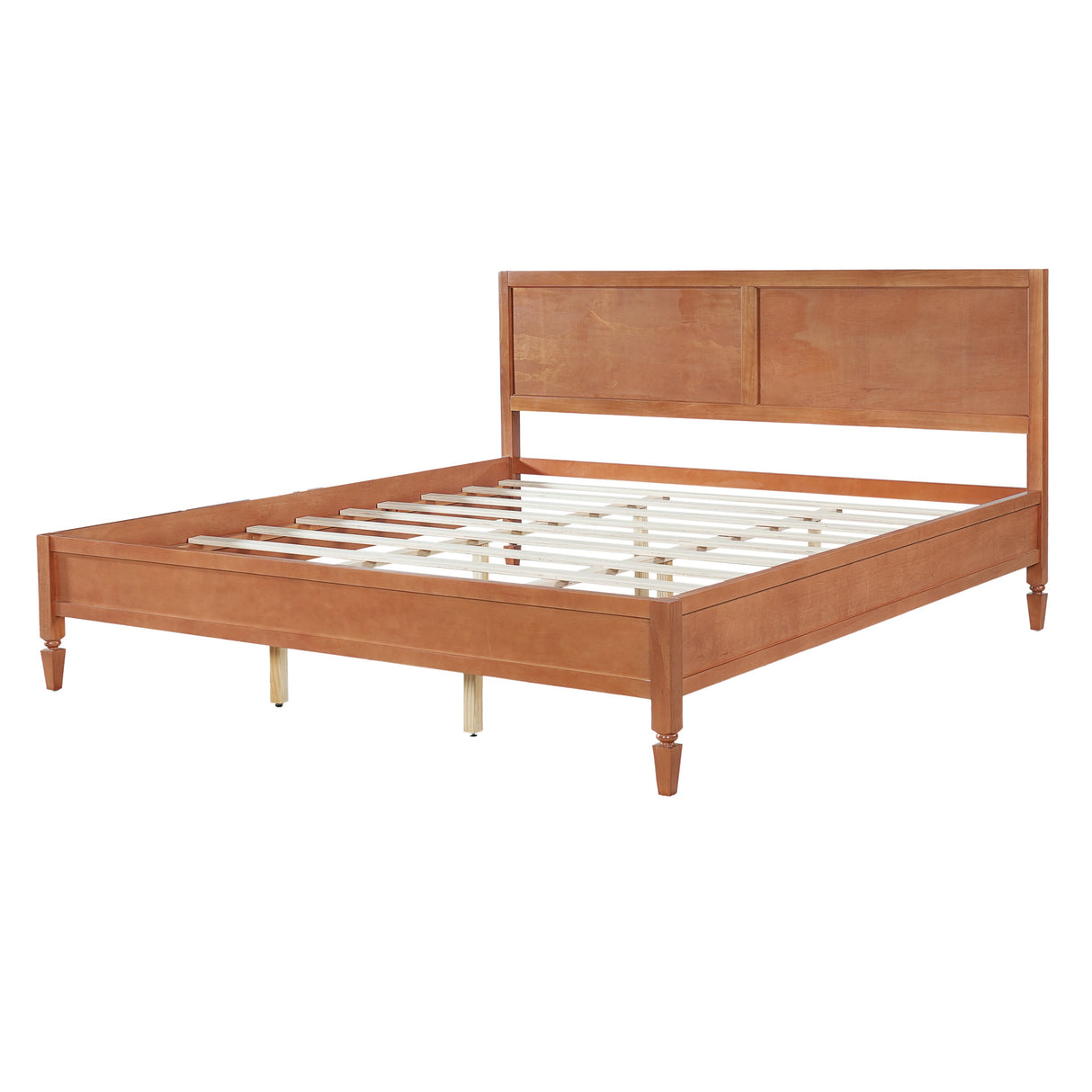 King Size Wood Platform Bed Frame