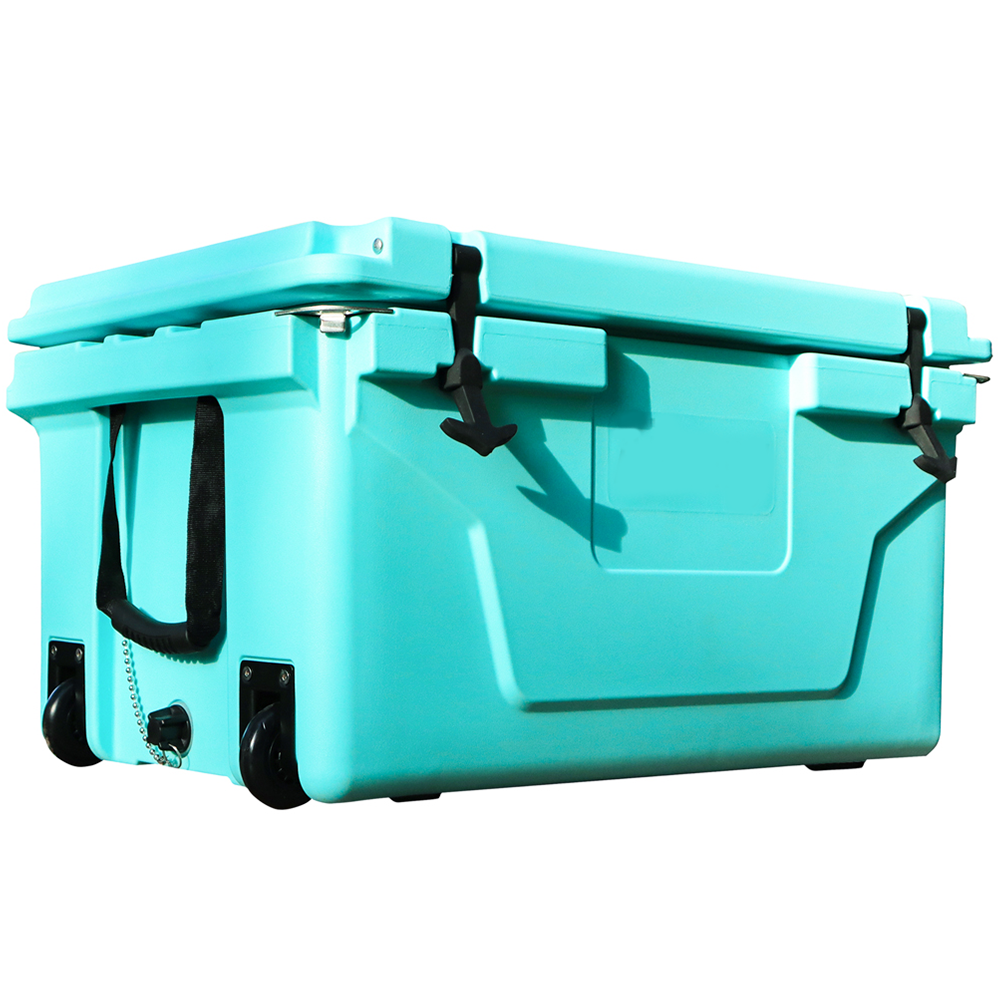 Blue 65QT Outdoor Cooler Ice Chest