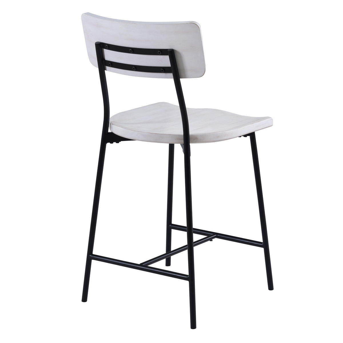 Badin - Counter Stool - White Washed
