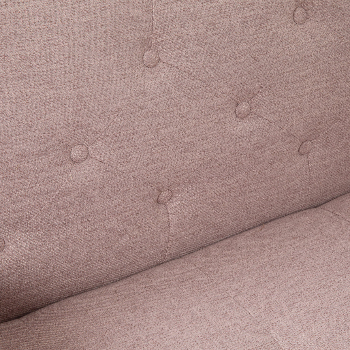Aidan - Mid Century Modern Tufted Fabric Sofa