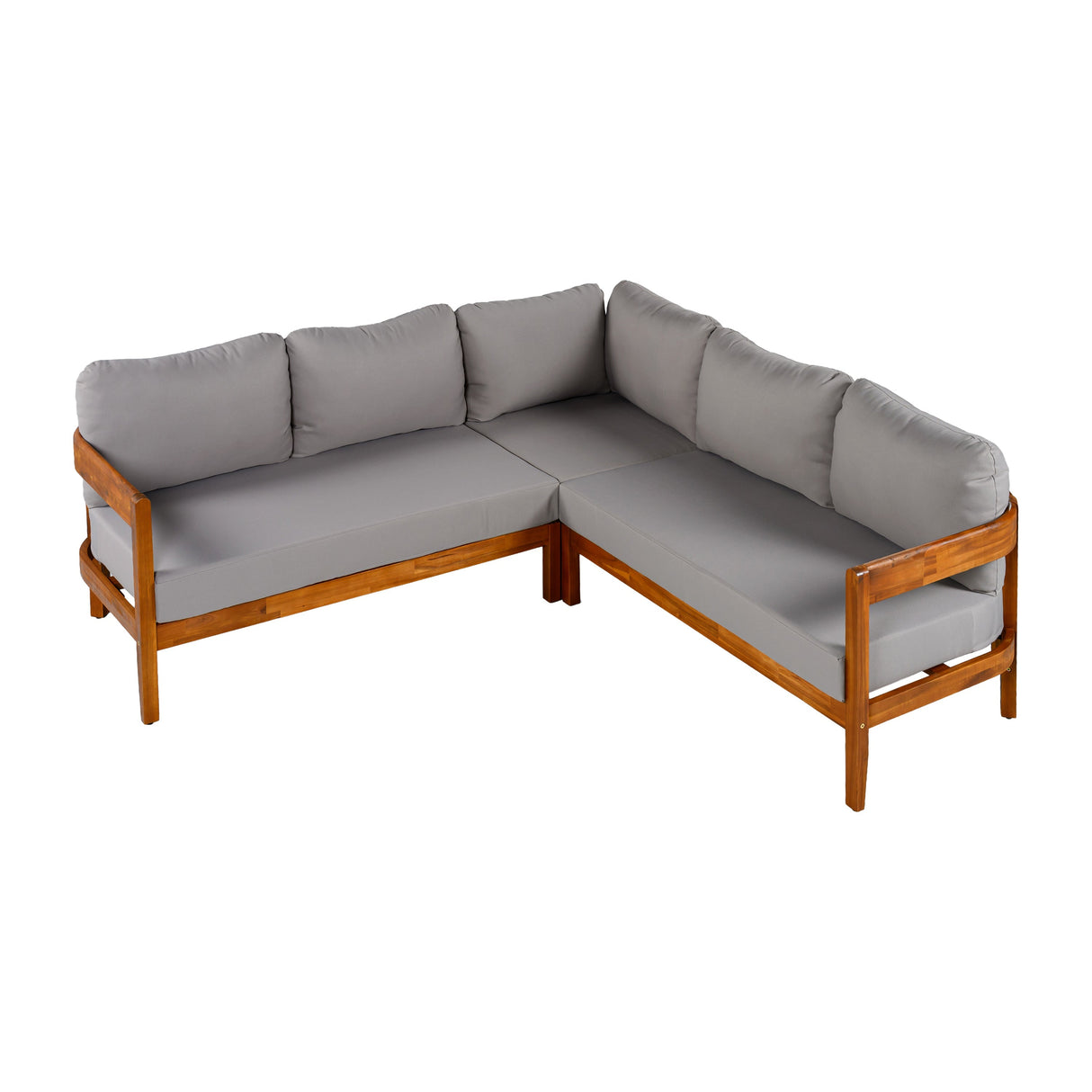 U_Style Acacia Solid Wood Patio Furniture Set