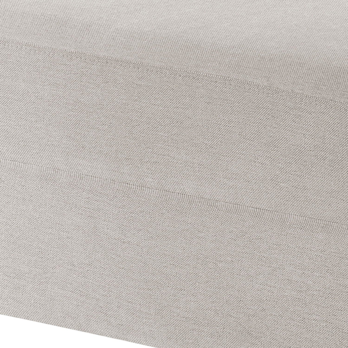 Candor - Ottoman Upholstered Footrest - Beige / Gray
