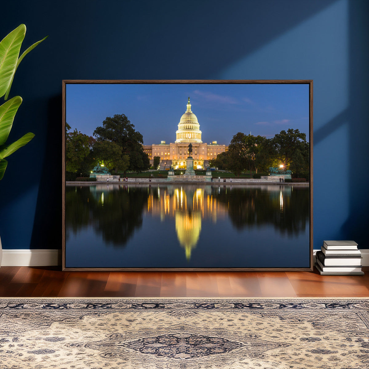 US Capitol Building Wall Art Canvas Print – Washington DC