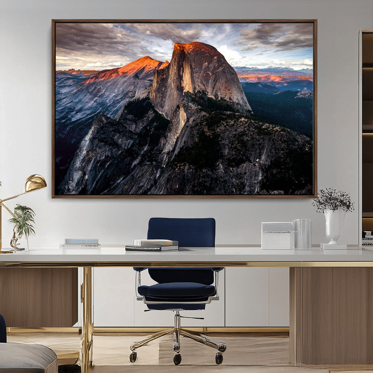 Half Dome Yosemite Wall Art – Majestic Mountain Landscape