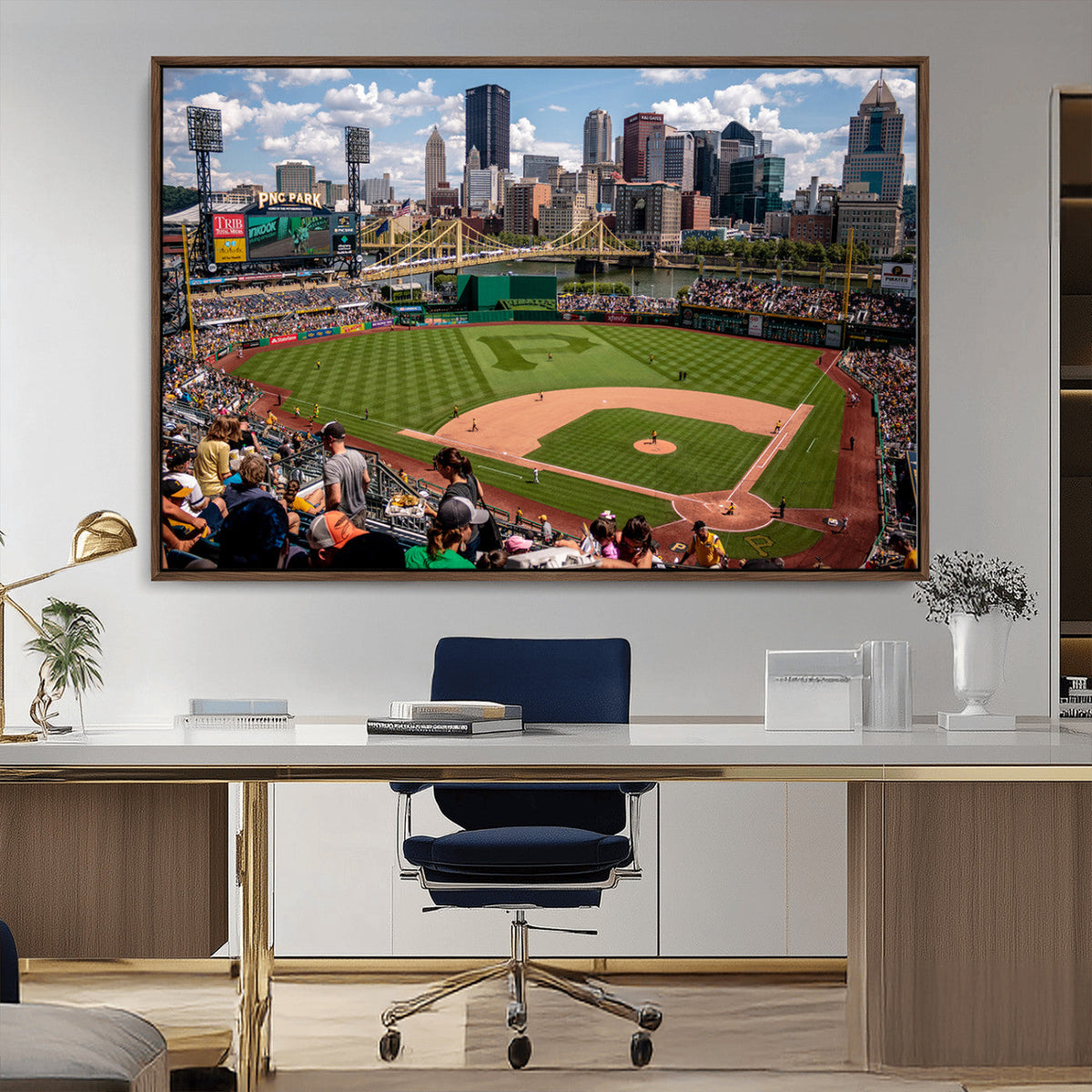 Pittsburgh Pirates Baseball Team Print - PNC Park Stadium