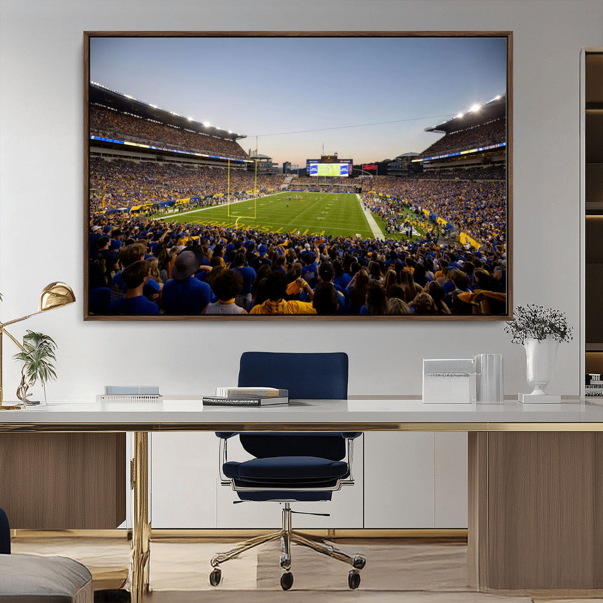Pittsburgh Panthers Football Team Print - Pittsburgh