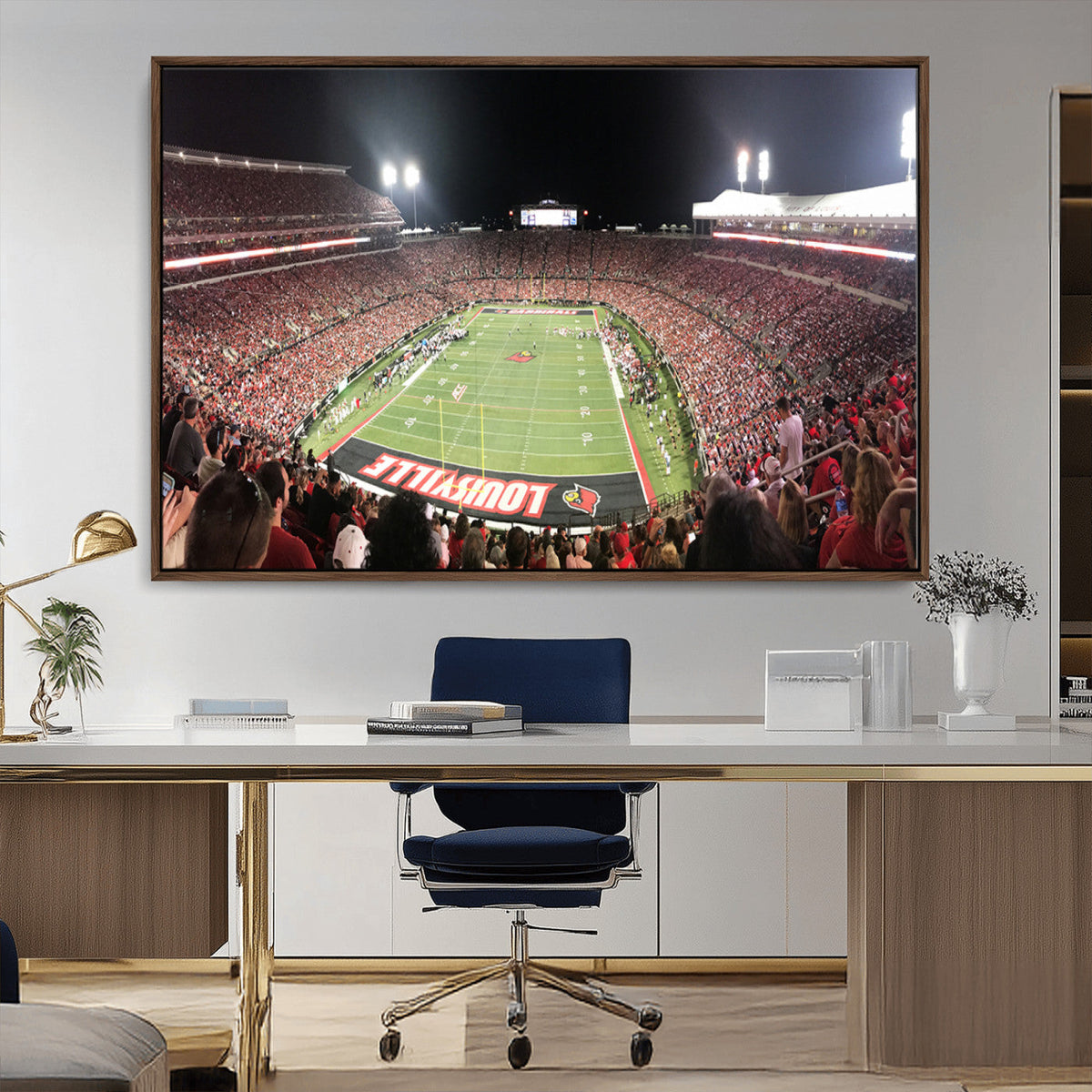 University of Louisville Cardinals Football Team Print -