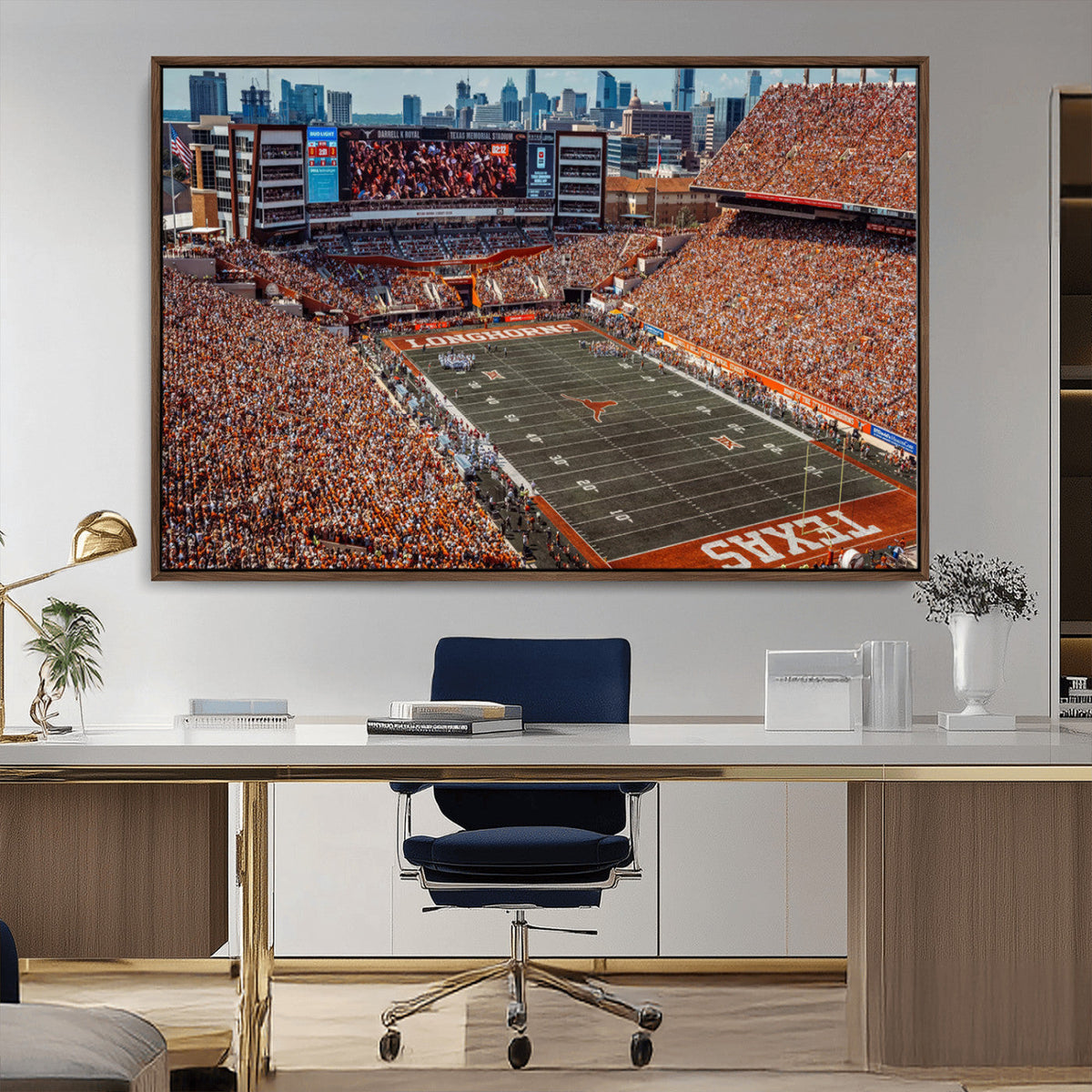 University of Texas Longhorns Football Team Print - Austin