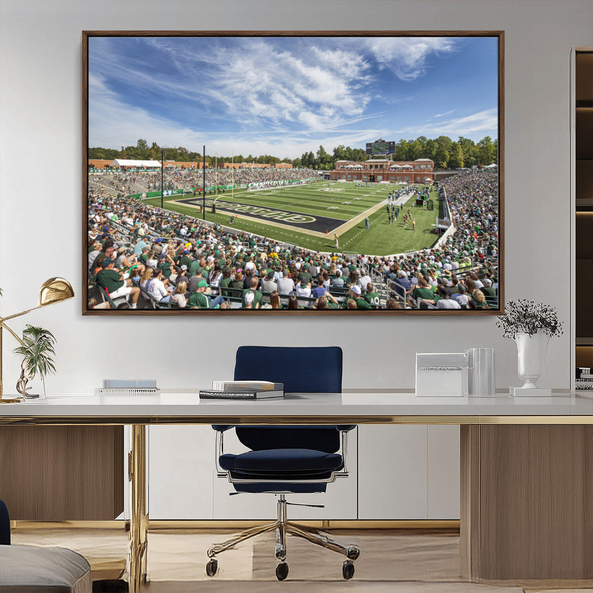 University of Charlotte 49ers Football Team Print -