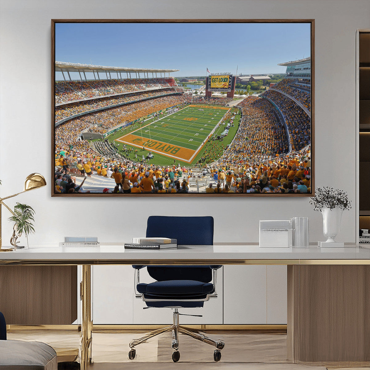Baylor University Bears Football Team Print - Waco McLane