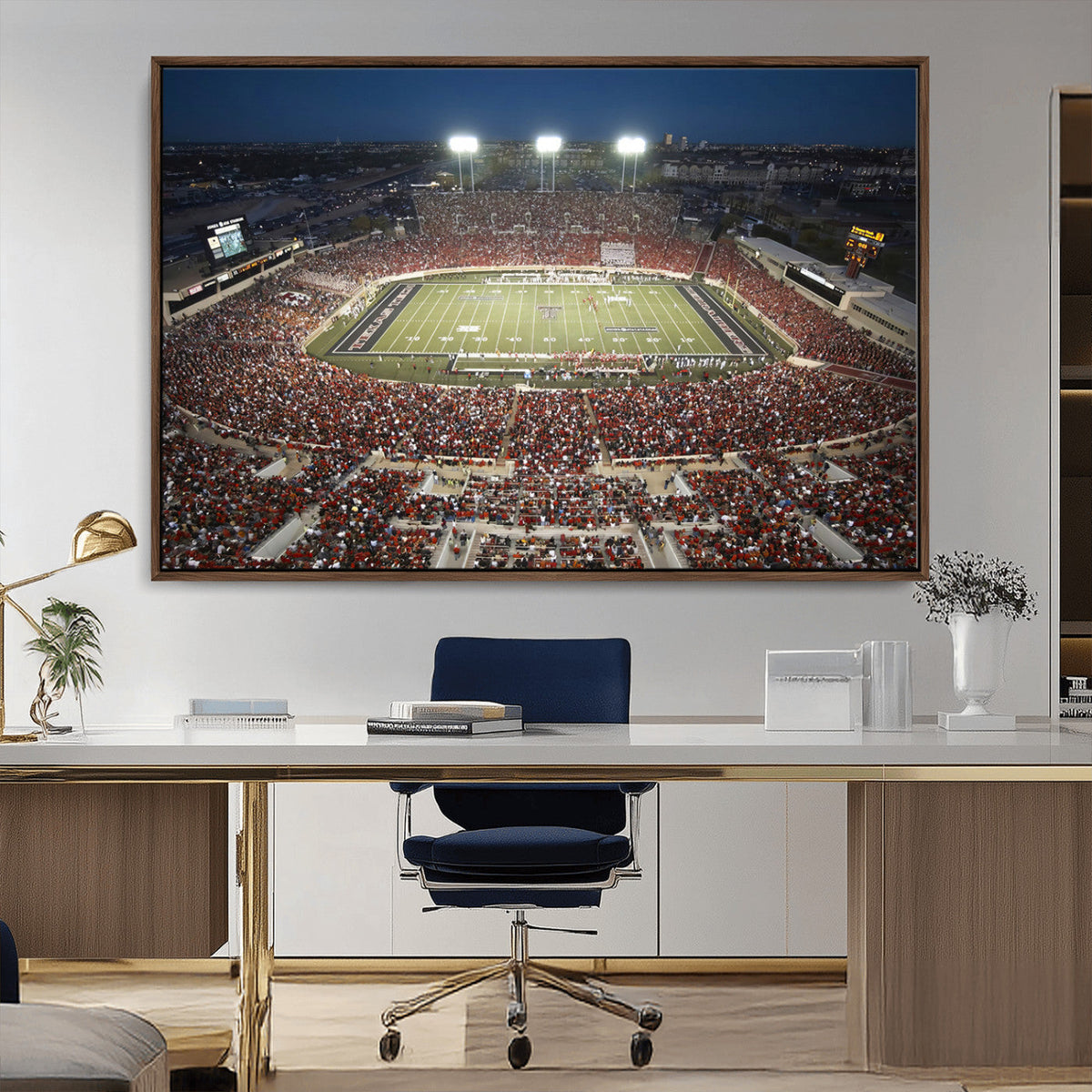 Texas Tech Red Raiders Football Team Print - Lubbock Jones