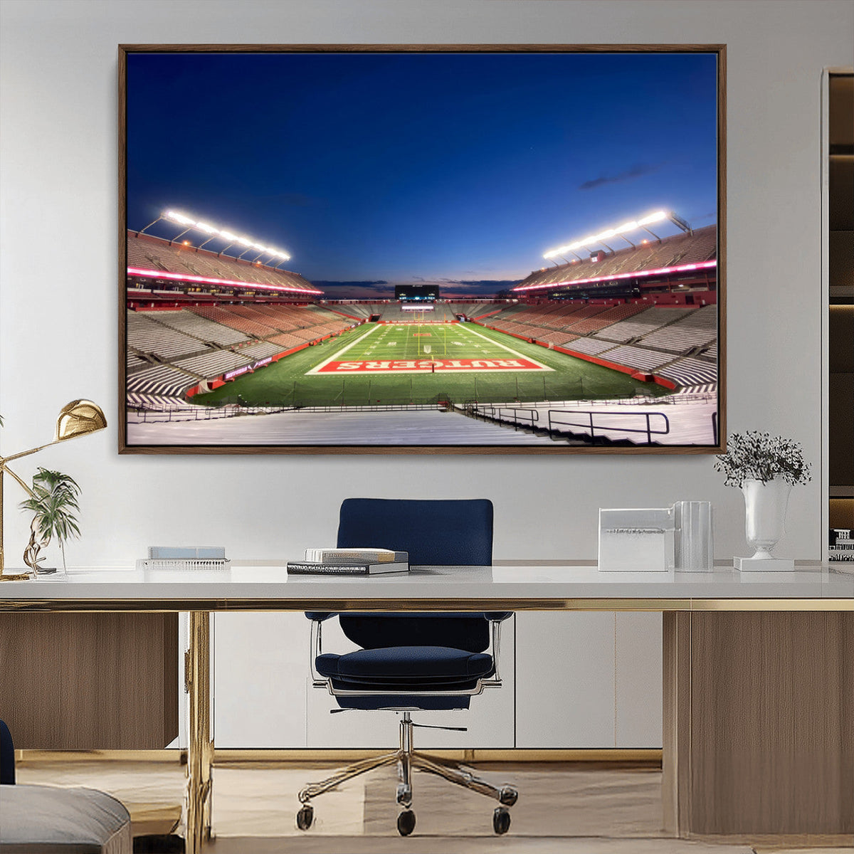Rutgers Scarlet Knights Football Team Print - Piscataway SHI