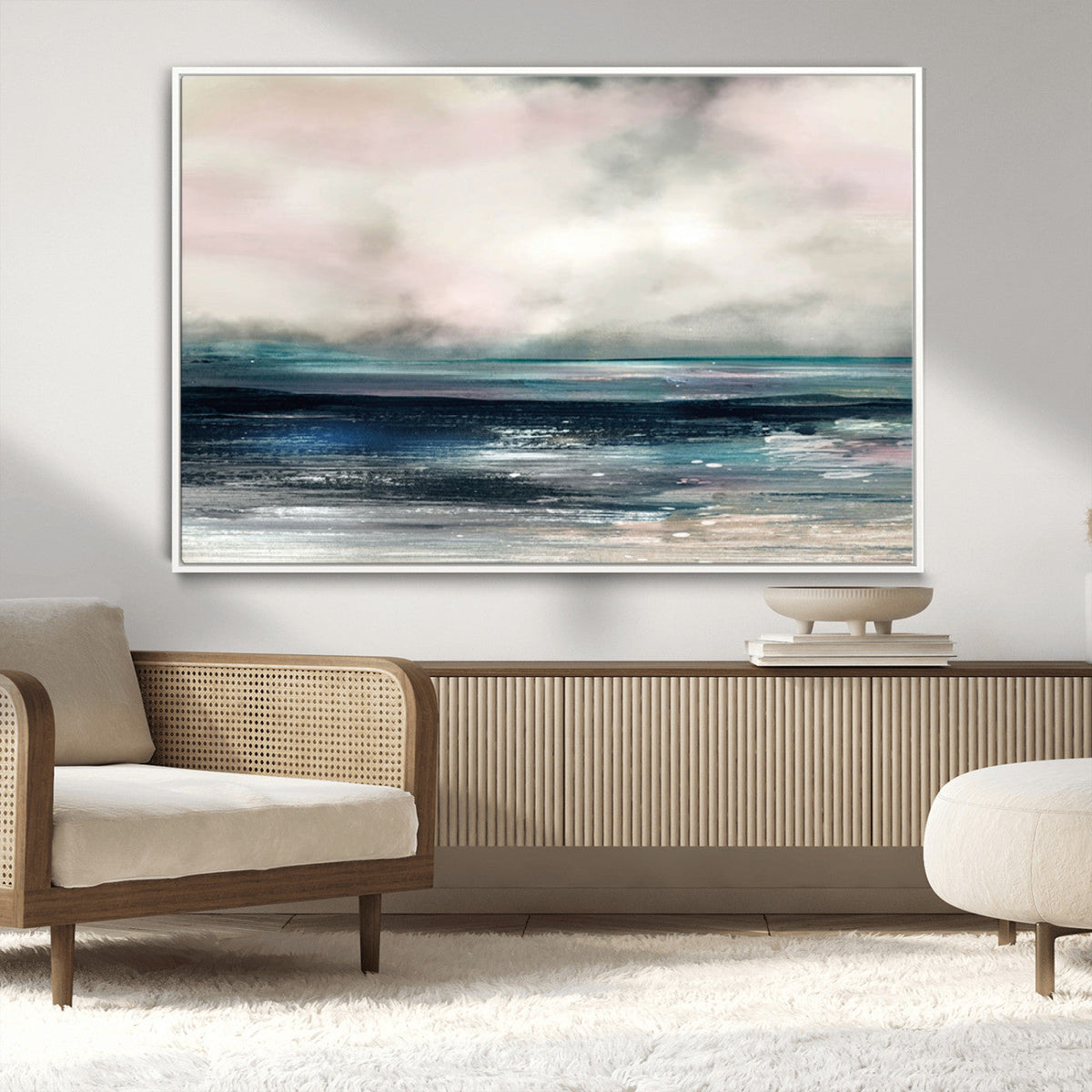 Contemporary Abstract Wall Art Canvas Print