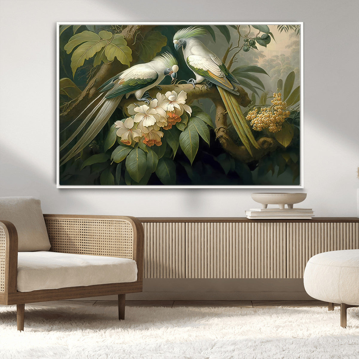 Tropical Paradise Print Wall Art Stunning Artwork of a