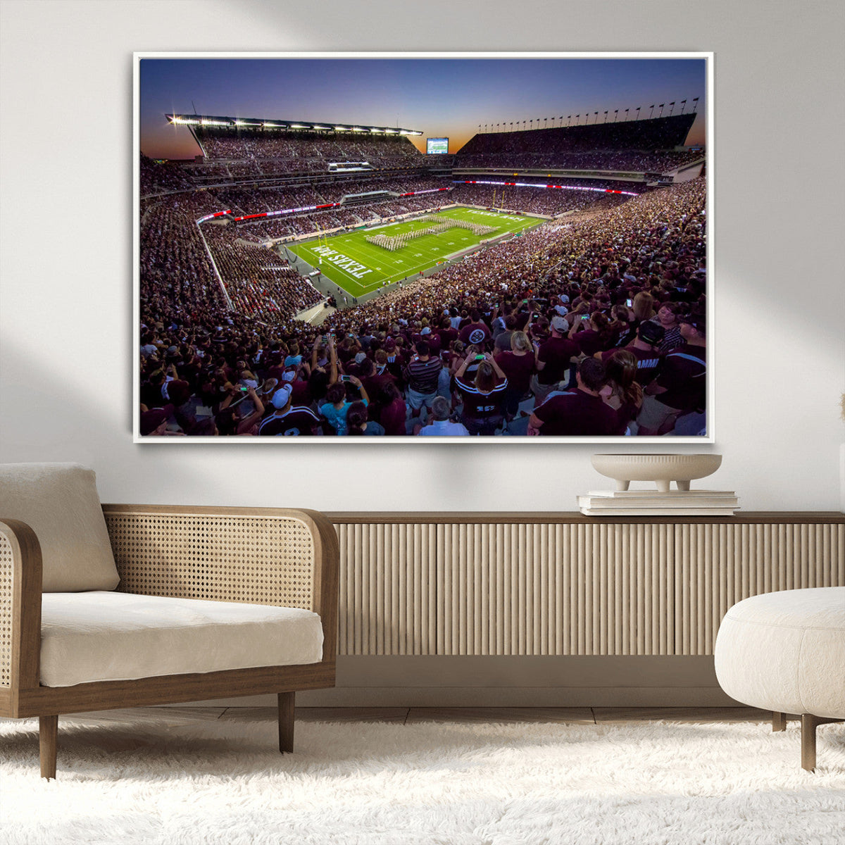 Texas A&M University Aggies Football Team Print - College