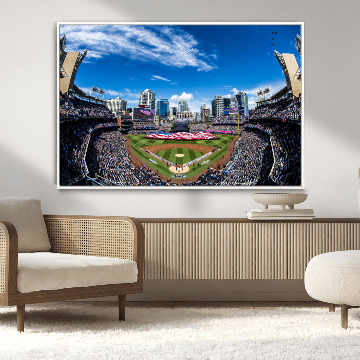 San Diego Padres Baseball Team Print - Petco Park Stadium