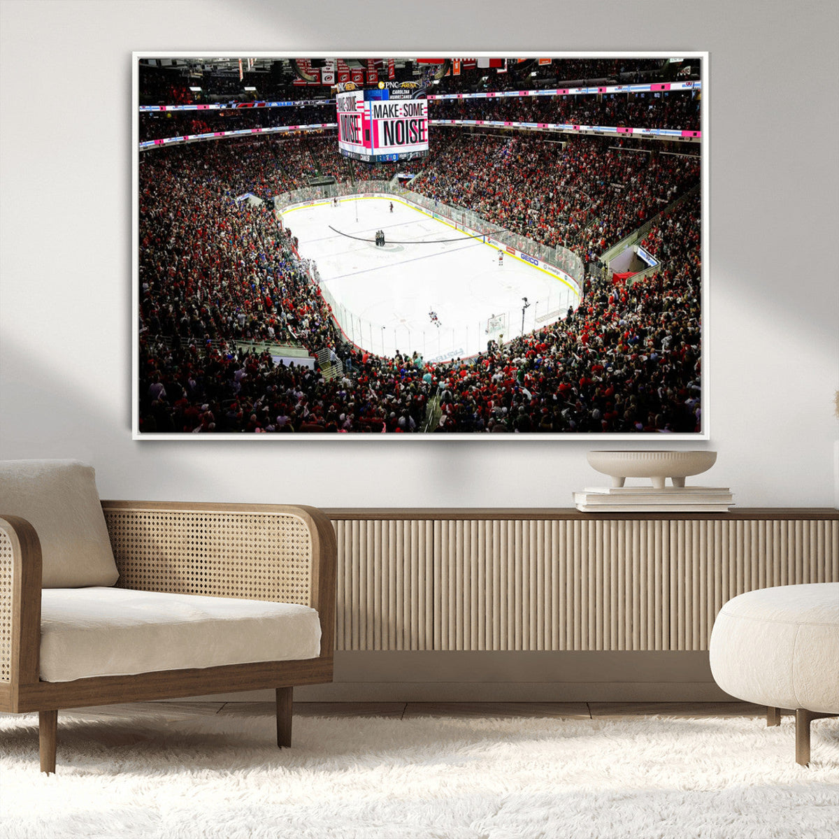PNC Arena Raleigh North Carolina Hurricanes Hockey Stadium