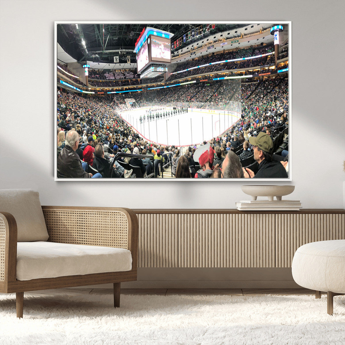 Xcel Energy Center St Paul Minnesota Wild Ice Hockey Stadium