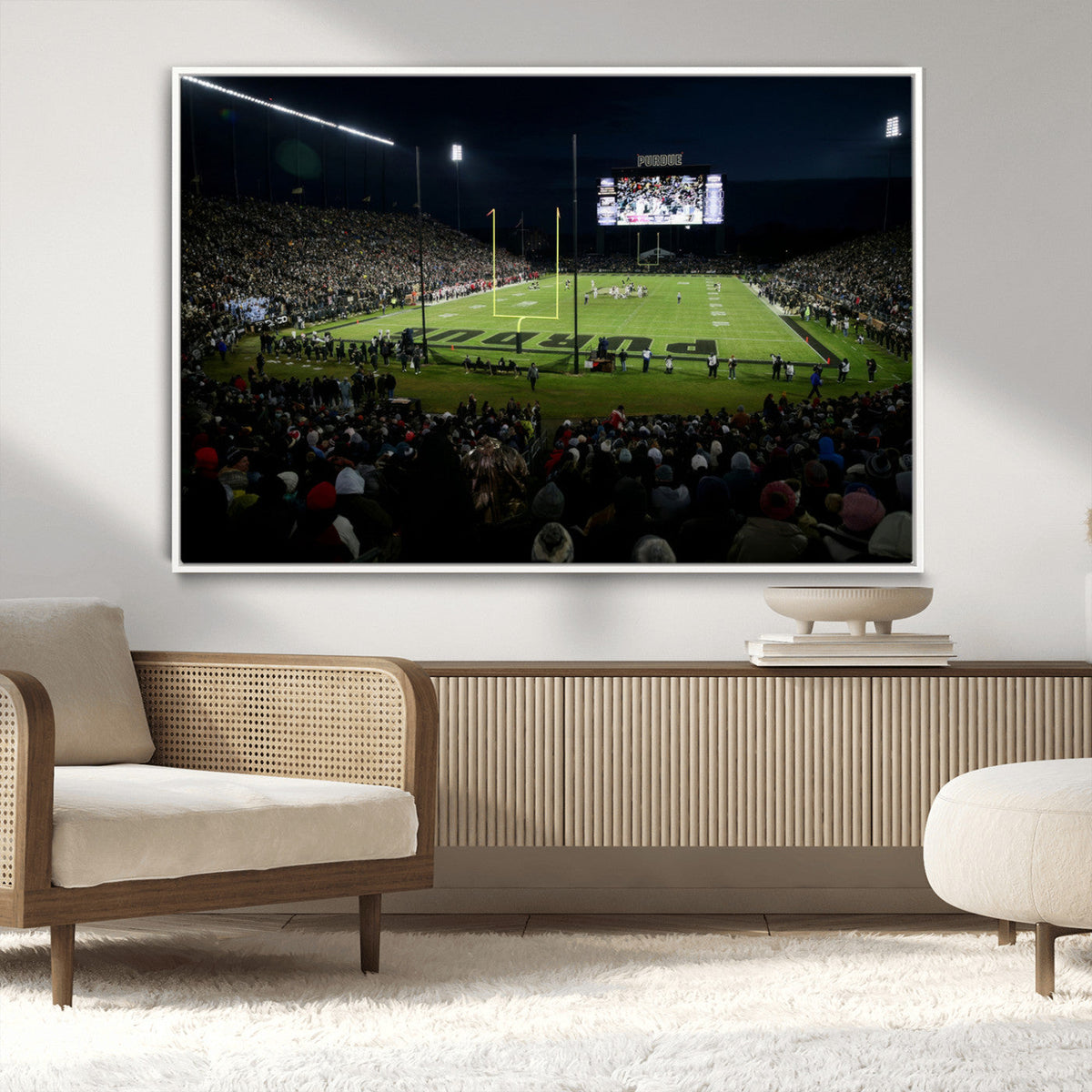 Purdue Boilermakers Football Team Print - West Lafayette