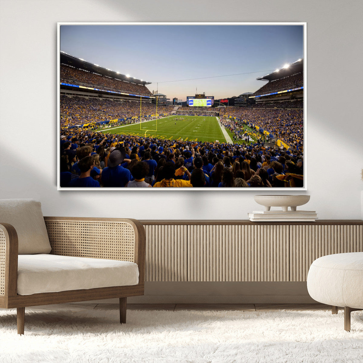 Pittsburgh Panthers Football Team Print - Pittsburgh