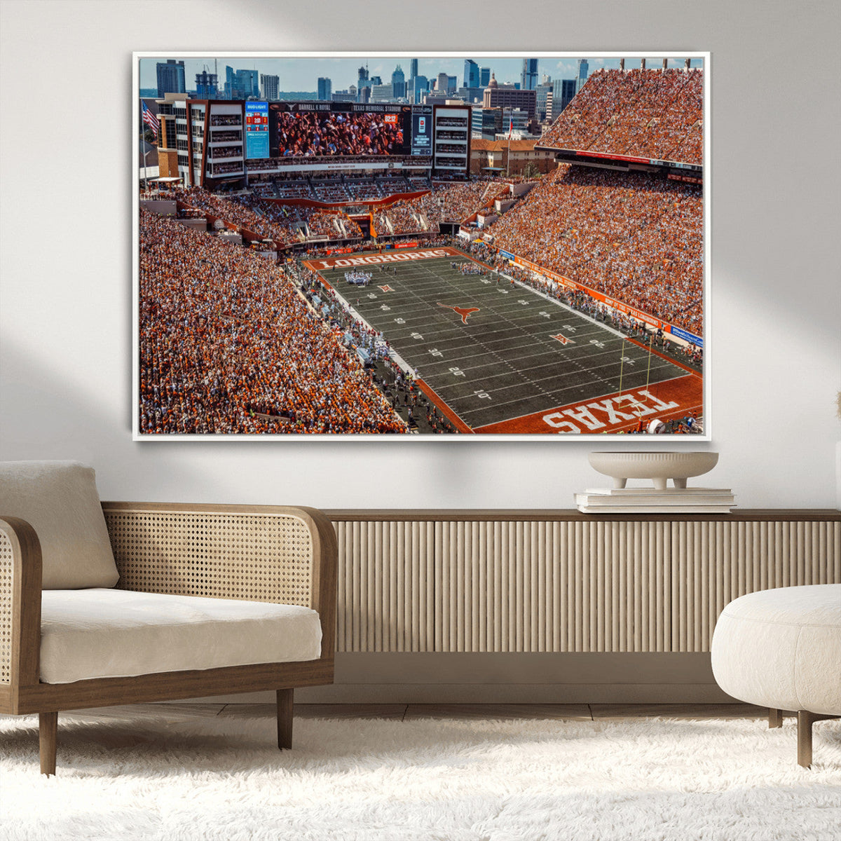 University of Texas Longhorns Football Team Print - Austin
