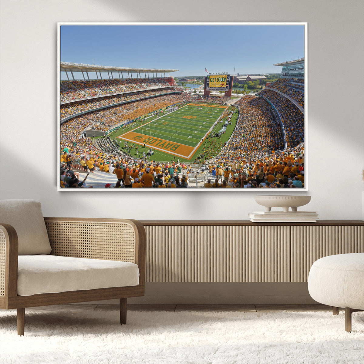 Baylor University Bears Football Team Print - Waco McLane