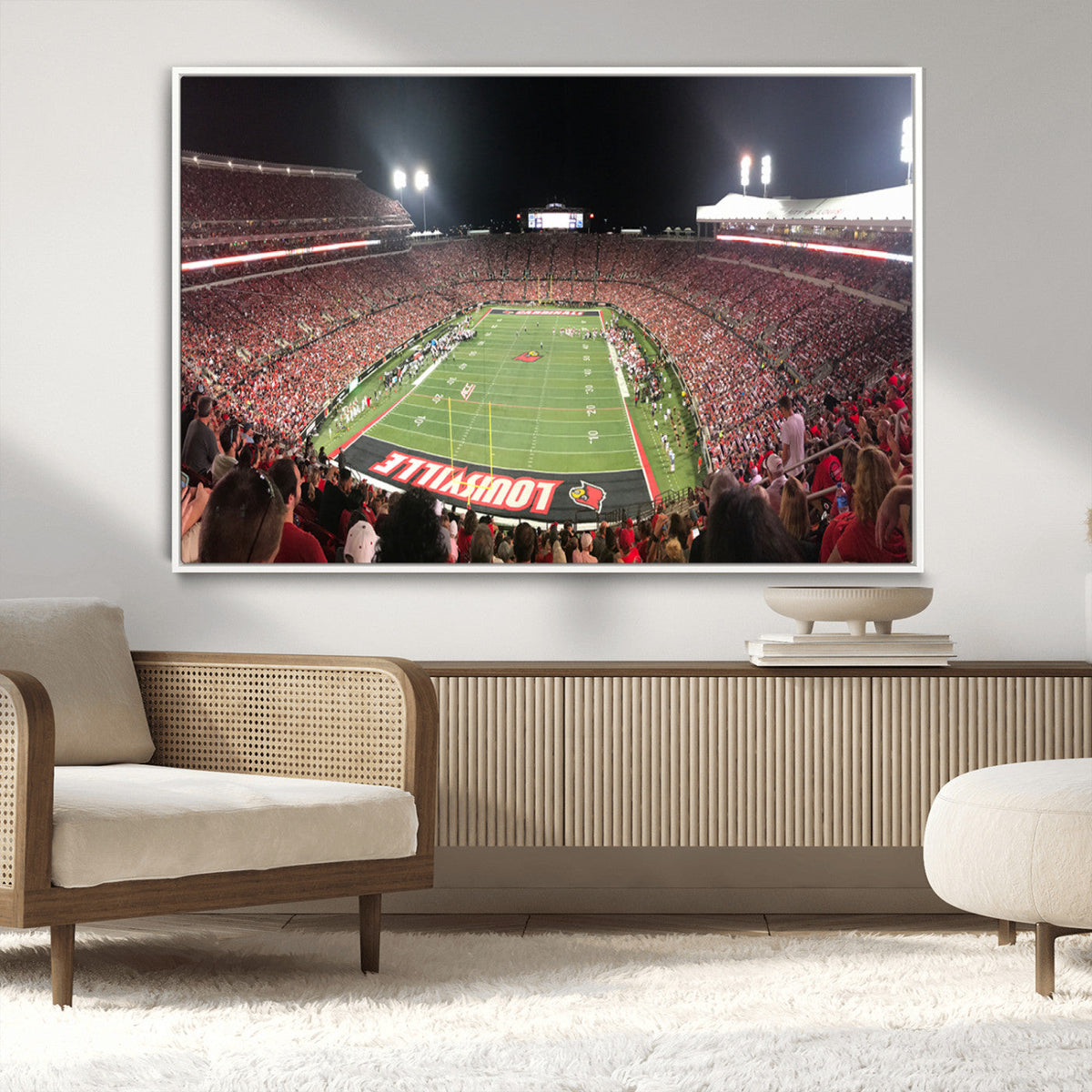 University of Louisville Cardinals Football Team Print -