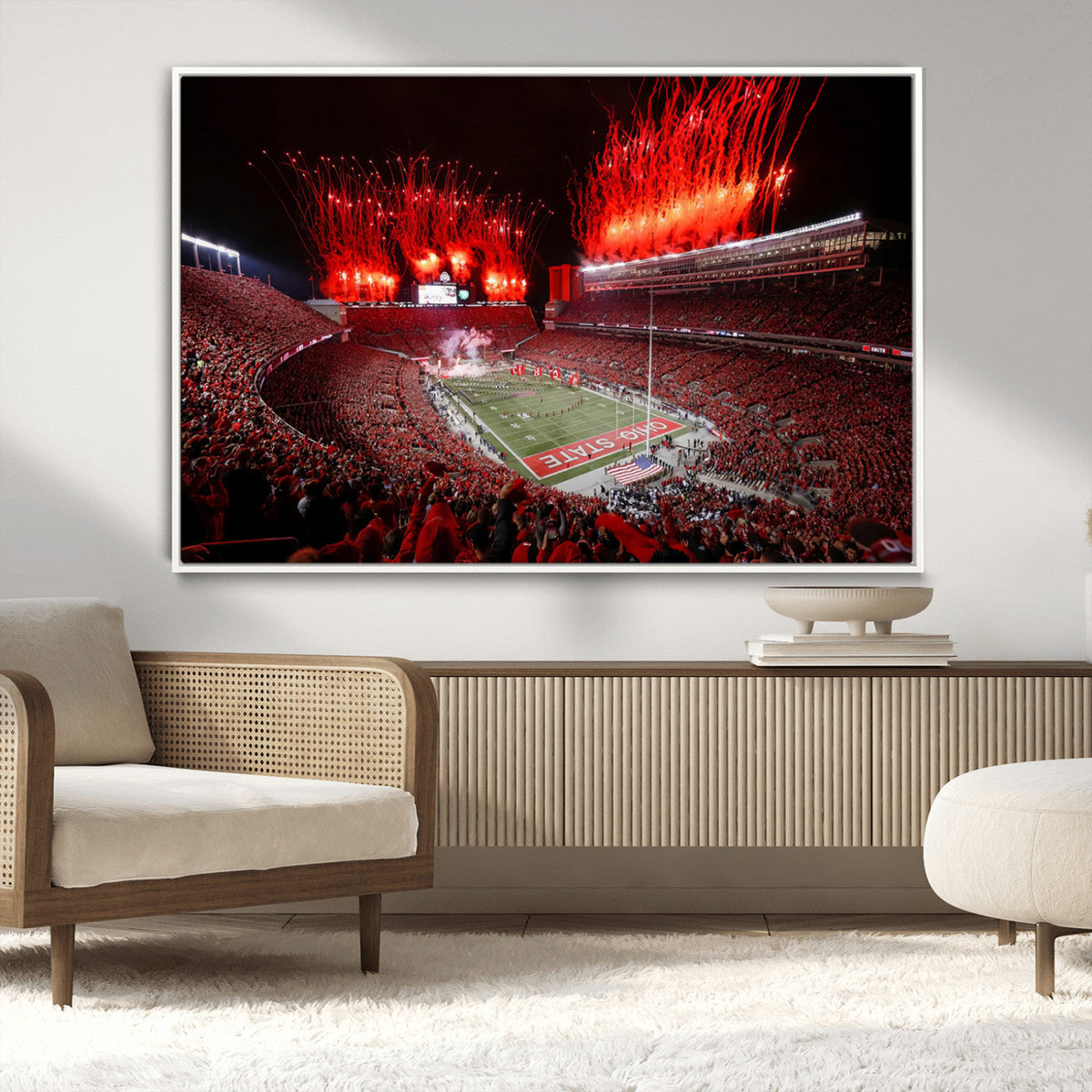 Ohio State University Buckeyes Football Team Print -