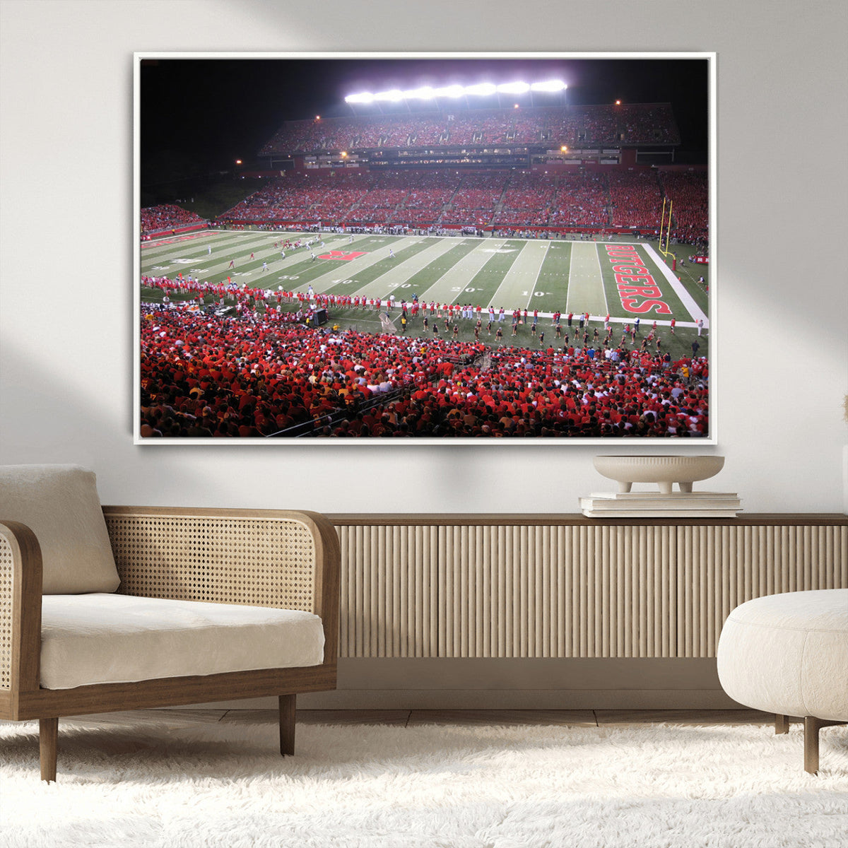 Rutgers University Scarlet Knights Football Team Print -