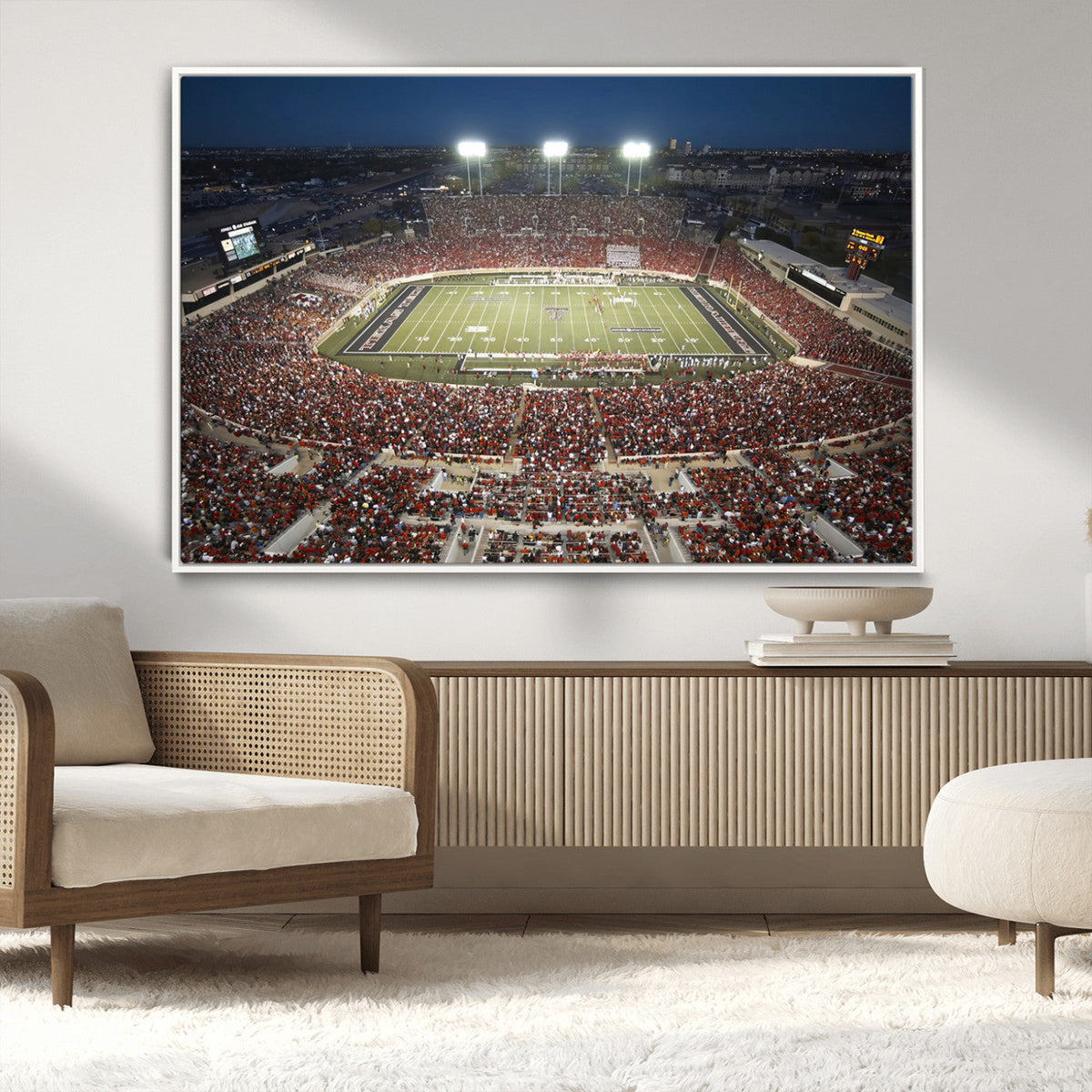 Texas Tech Red Raiders Football Team Print - Lubbock Jones